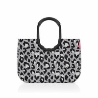 Reisenthel Loopshopper L Einkaufstasche Shopper Tragetasche Frame Leo Nero 25 L