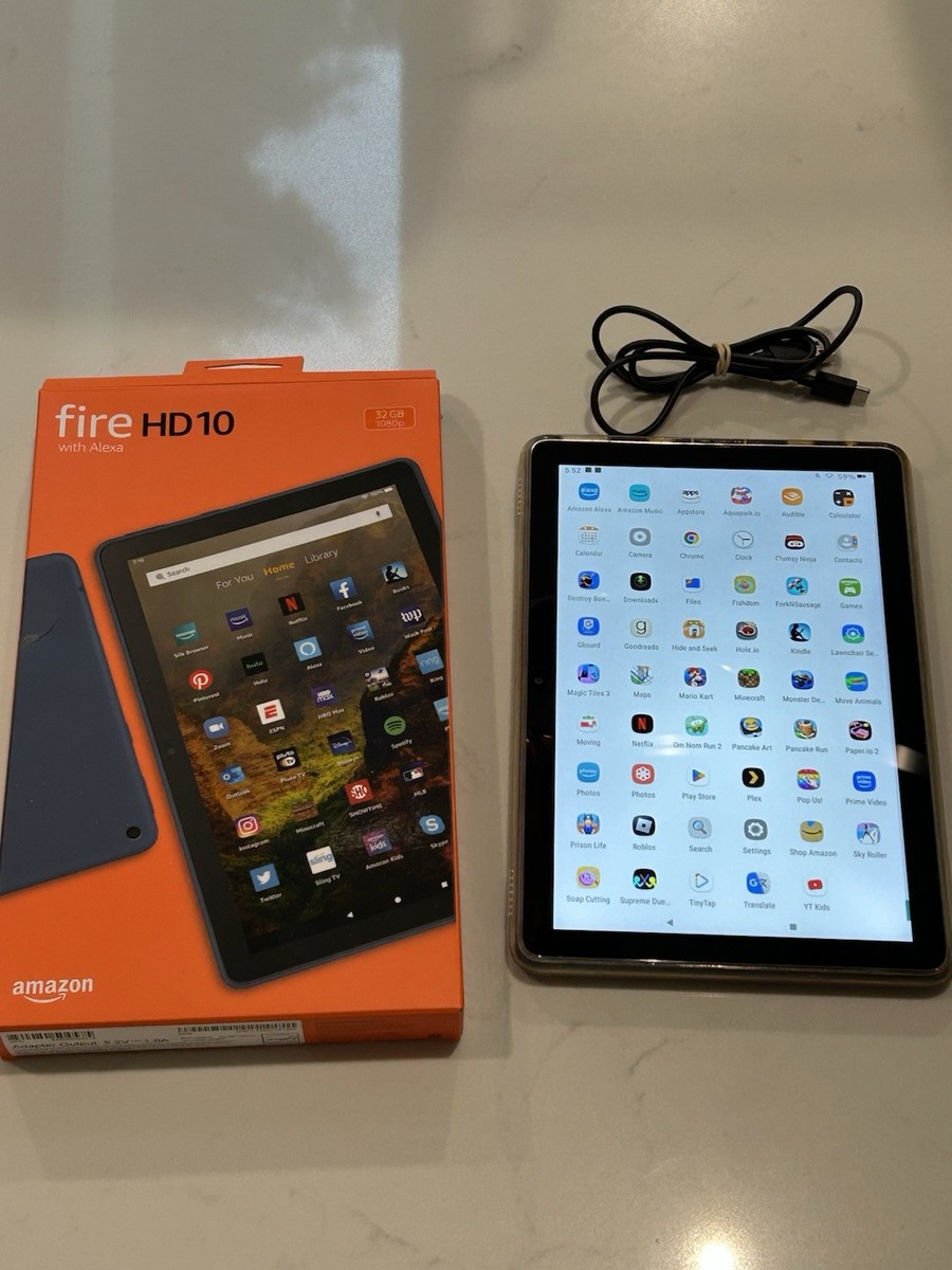 Amazon - Fire HD 10 タブレット 32GB 第11世代 Kindle (第11世代) Fire HD 10 タブレット ブラック デニム