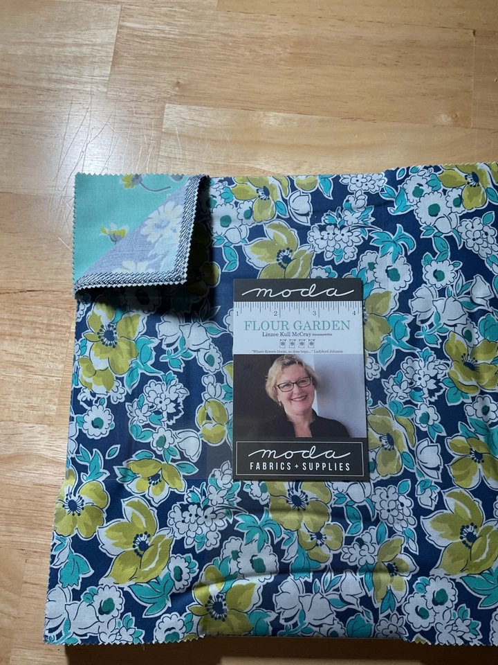 Layer Cake 10" (42 St.) Moda Flour Garden von Linzee Kull McCray - Bild 4 von 4