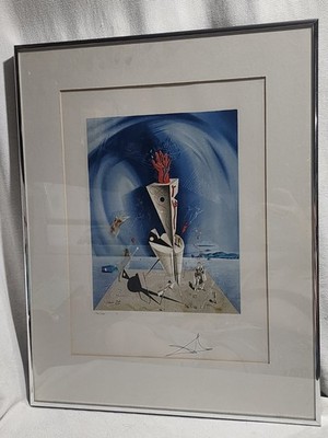 Salvador Dali ''Apparatus'' Hand Signed Lithograph 136/300 With COA