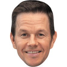 Mark Wahlberg (Smile) Big Head. Larger than life mask.