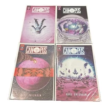 CANOPUS #1 2 3 4 SCOUT COMICS DAVE CHISHOLM RARE Low PRINT RUN NM