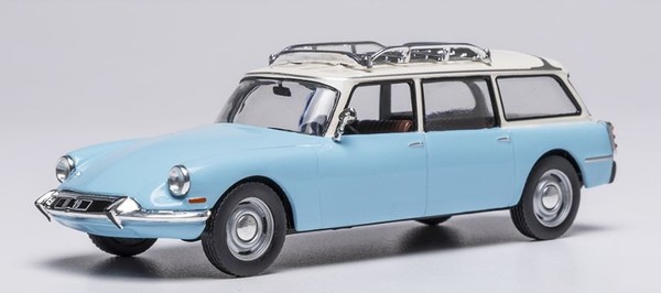 Ixomodels, CitroËN Id 19 Kombi 1960 Hellblau-Weiß, 1/43, IXOCLC609N.22-image