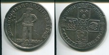 Brunswick Calenberg Hanover 1723 - 2/3 Thaler in Silver, VF - WILD MAN
