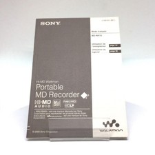 Sony Operating Instructions for MZ-RH10 - French 2-588-601-22 