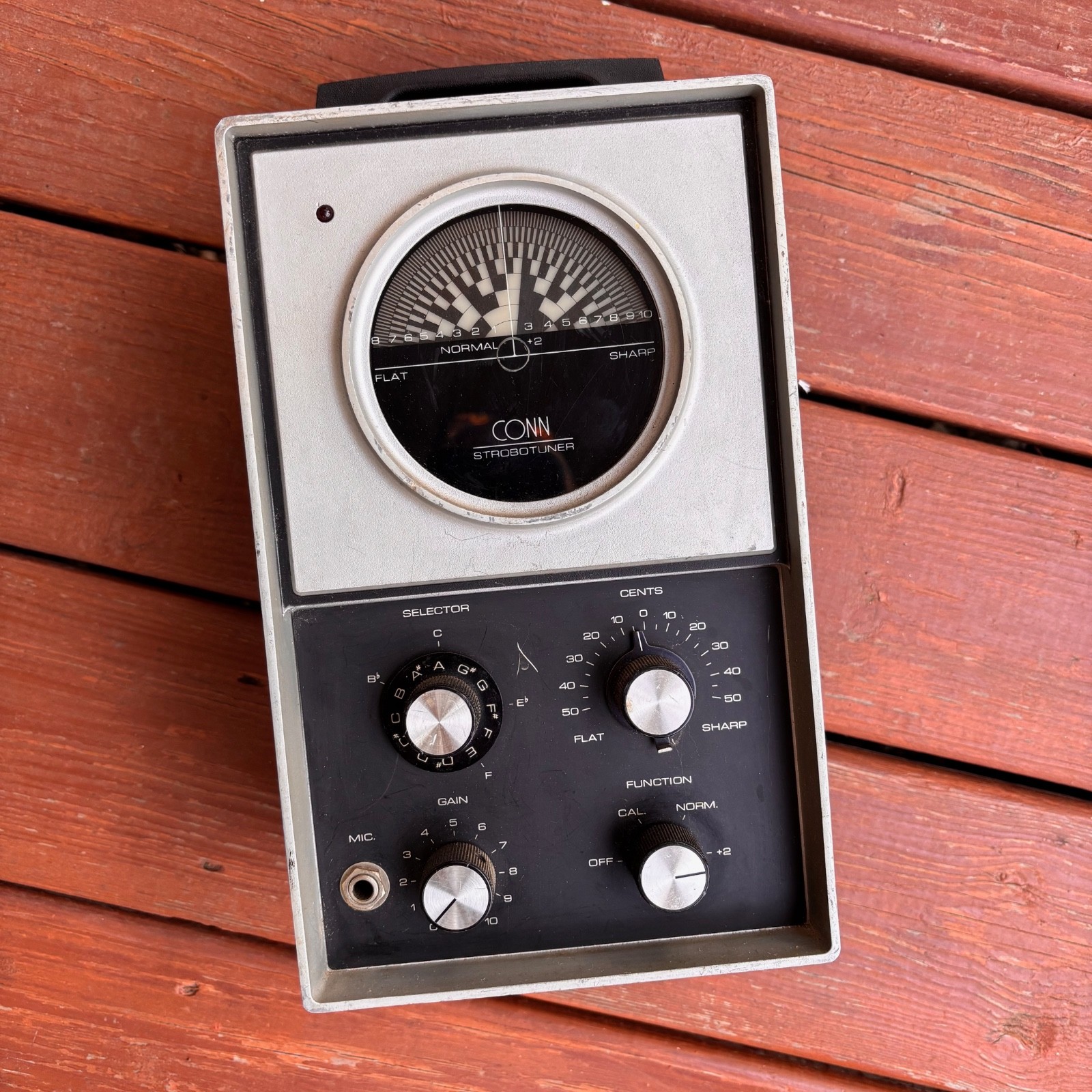 Conn Strobotuner Model ST-11  - Untested, No Power Cord or Mic