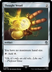 Thought Vessel 255 Uncommon Universes Beyond: Doctor Who MTG