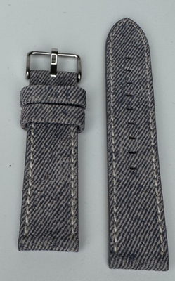 #ad 22mm Blue Denim Genuine Leather USA $29.95