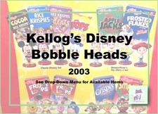 Kellogg's 2003 Disney Mini Bobble Heads-Pick