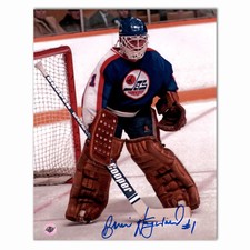 Brian Hayward Autographed Winnipeg Jets 8x10 Photo