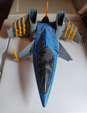 GI Joe Cobra Hurricane VTOL Vintage Hasbro Jet  Some parts missing