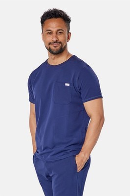 Simki Herren Miles Rundhalsausschnitt Scrub Top Tunika Hose Set medizinische Uniform Arzt