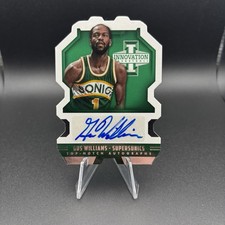 2013-14 Panini Innovation Top-Notch Auto /325 Gus Williams #33 Auto SuperSonics