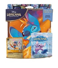 Disney Lorcana Winterspell Collection Starter Set Stitch Edition FACTORY SEALED