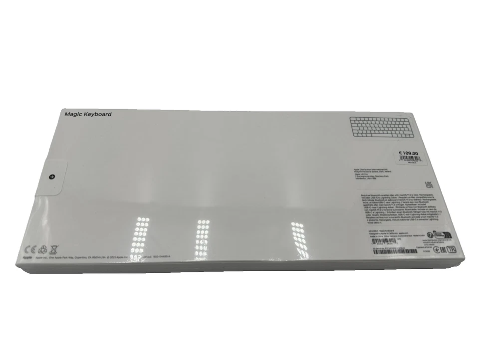 Apple Magic Keyboard - MK2A3D/A - A2450 - Weiß - Deutsch - Neu OVP verschweißt - Bild 2 von 4