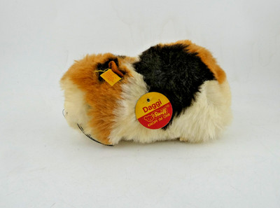 Vintage Steiff Meerschweinchen unbesp. schöner Zustand weiche Füllung Fahne/Et.
