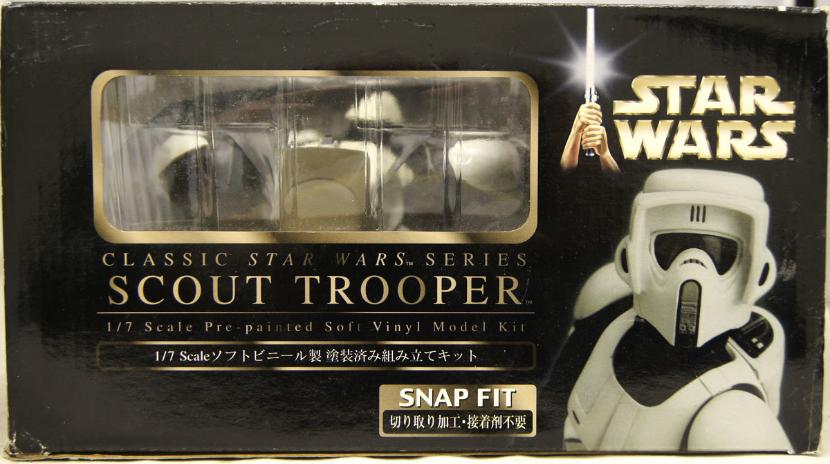 Star Wars Scout Trooper 1/7 Scale Soft Vinyl Model Kit ArtFX