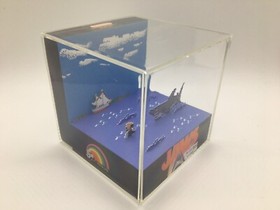 Jaws The Movie Nintendo NES Shadow Box Diorama Cube LJN Steven Spielberg