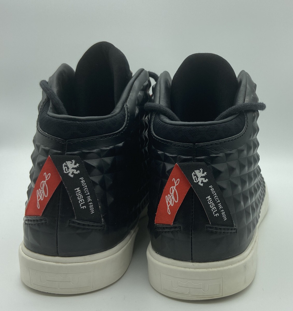Nike Lebron XII NSW Lifestyle QS Men Black Challenge Red  display picture 3