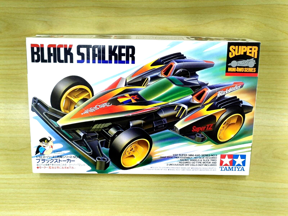 Tamiya Mini 4WD Black Stalker 19509 REAL VINTAGE BRAND NEW FROM