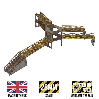 Battlefield Bausatz 7 - 28mm Wargaming Geländemodell Diorama Hive TT RPG Multi Level