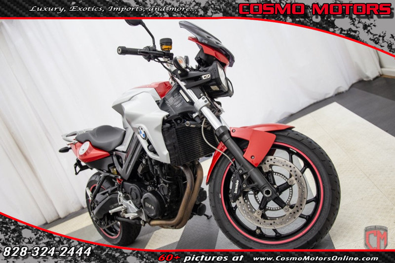 2012 BMW F800R 13K MILES - LEO VINCE EXHAUST - HEATED GRIPS - BREMBOS - FOUR STROKE TWO CYL Low
