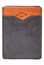 RFID Front Pocket Wallet Fossil Money Clip Wallets for Men Black , Brown