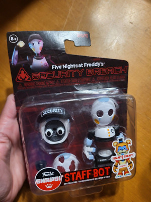 Funko Five Nights at Freddy's Snaps STAFF BOT Action Figure FNAF