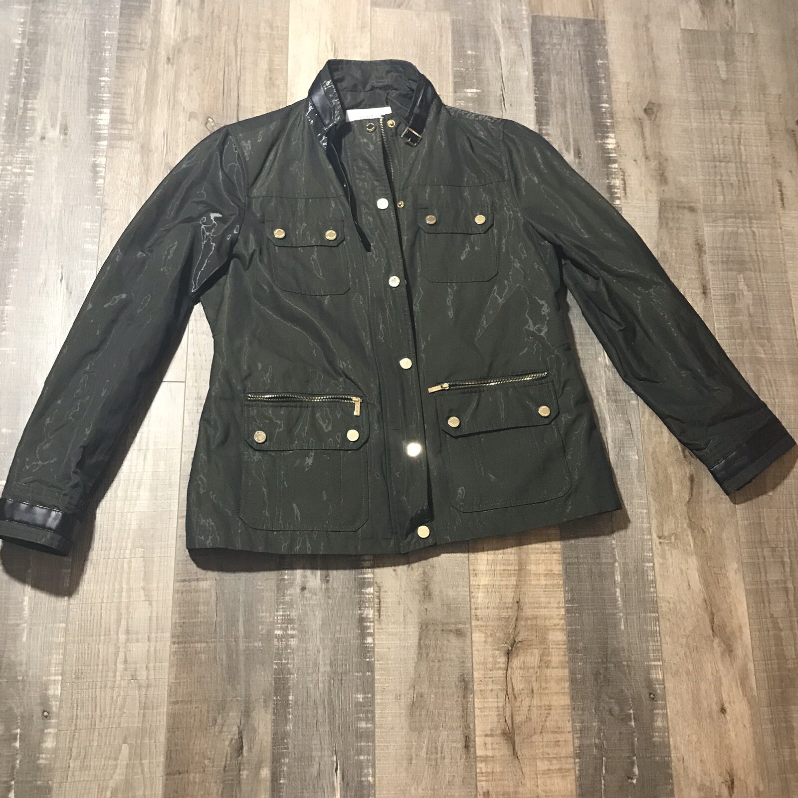 Calvin Klein Olive Green Army Military 
