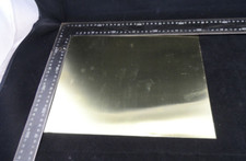 BRASS SHIM - 300 mm x 214 mm x 0.125 mm .005" - 1 A4 SHEET PER PACK HYTEC