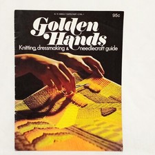 Golden Hands Magazine Knitting Dressmaking Part 4 Vol 1 Crochet Guide 70s