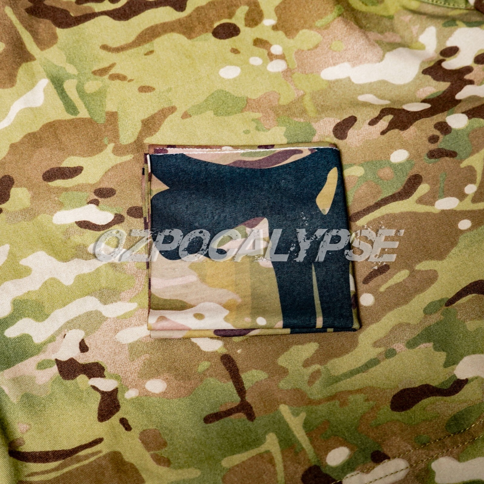 Black Skull Camo Neck Gaiter Tactical Military Camouflage Face