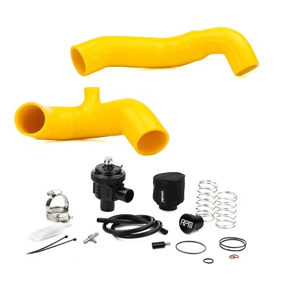 RPM Yellow Silicone Charge Tube Kit W/ BOV for Maverick R X rs with Smart-Shox 