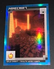 2024 Panini Minecraft Gold Ingot Blue Prizm SSP/10