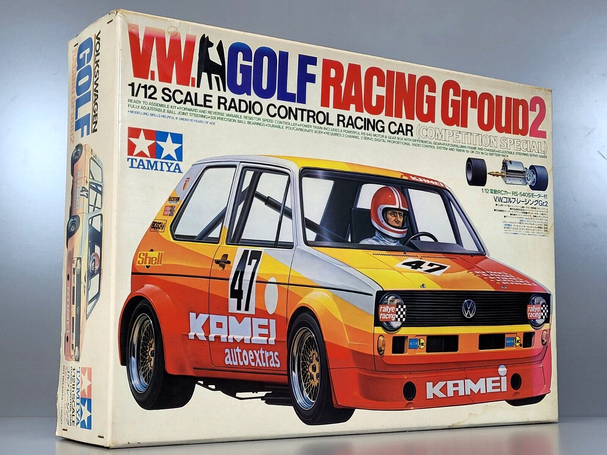 Rare Tamiya 1/12 Volkswagen VW Kamei Golf RA-1225 Group 2