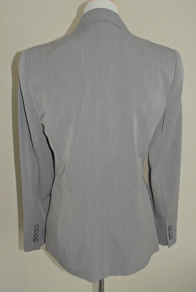 CHAQUETA MUJER EAST 5TO GRIS MEZCLA POLIÉSTER 2 BOTONES TALLA 6 Foto 4 de 4