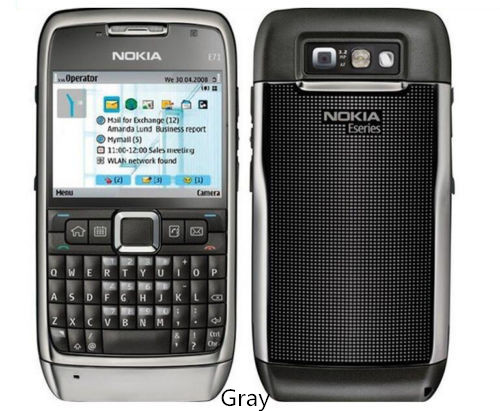 Nokia E71 - 110 MB - White Steel (Unlocked) for sale online