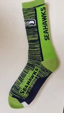 NFL Seattle Seahawks Men's Socks, New (JUMP)