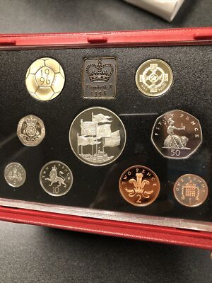 1996年 United Kingdom Proof Coin 1996 UNITED KINGDOM PROOF COIN COLLECTION IN ORIGINAL PACKAGING