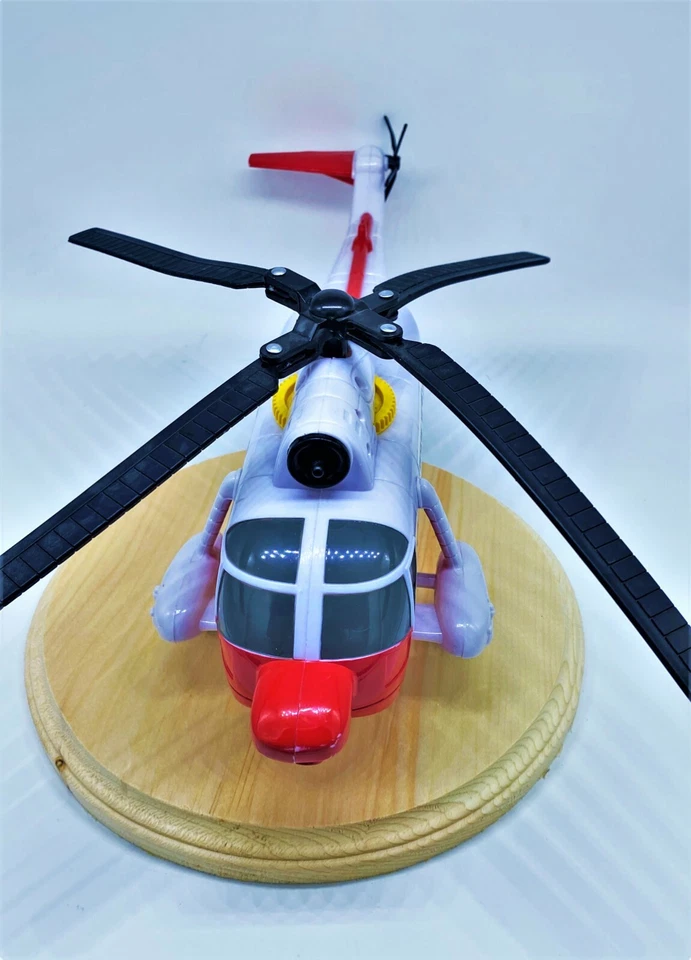 2010 Hasbro TONKA Fire Department Rescue Vehicle Helicopter # 04955 TESTED WORKS - Image 3 of 4