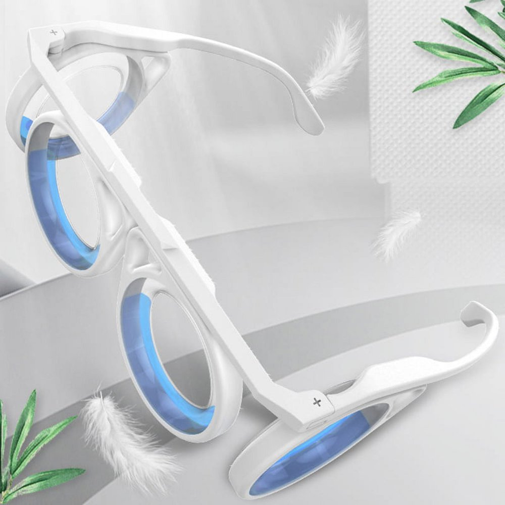 AntiMotion Sickness Smart Glasses Ultralight Foldable Vertigo Prevent