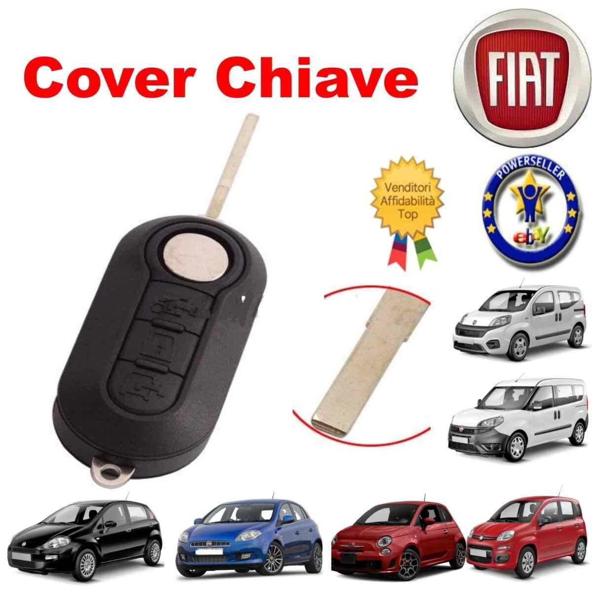 Chiave Telecomando Guscio FIAT 500 500L PUNTO EVO - Foto 12