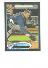 2012 TOPPS BLACK #271 JOHN JASO   55/61