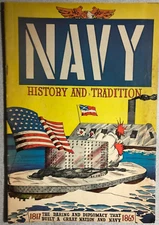 NAVY HISTORY & TRADITION 1817-1865 (1959) Stokes Walesby promotional comic VG+