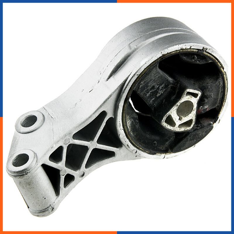 Support moteur arrière pour Opel référence OEM 684620 en acier forgé et élastomère premium