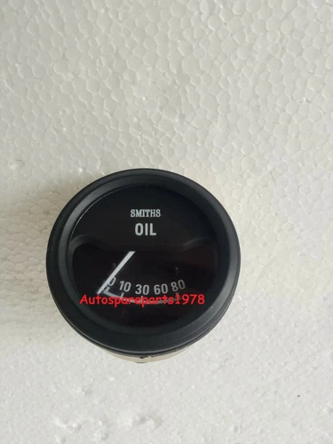 Smiths Replica Elec Oil Pressure Gauge 80 PSI BB