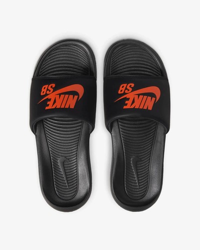 Slide Sandals Black Red DR2018 002 