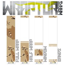 Archery Arrow Wraps - Wraptor Wraps Desert Camo Print - 13pk