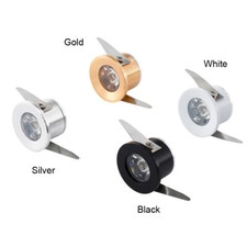 10/20PCS 1W Recessed LED Ceiling Downlight DC12V Spot Light Lamp Under Cabinet