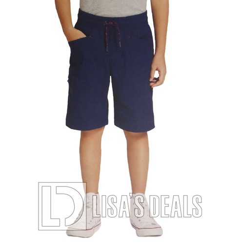 New Boys YOUTH Eddie Bauer CONVERTIBLE JOGGER TAN GRAY NAVY S 7/8 - Picture 8 of 13
